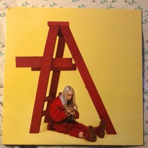 Billie Eillish  vinyl ( don’t smile at me ) (red)